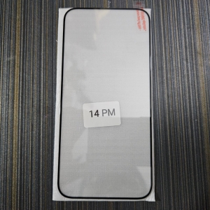 电镀黑边钢化膜-14 Pro Max