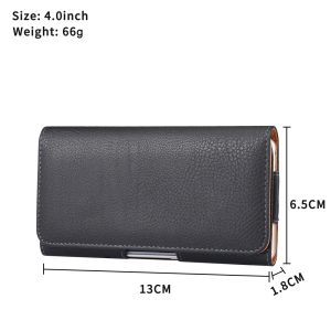 4英寸手机荔枝纹腰包套